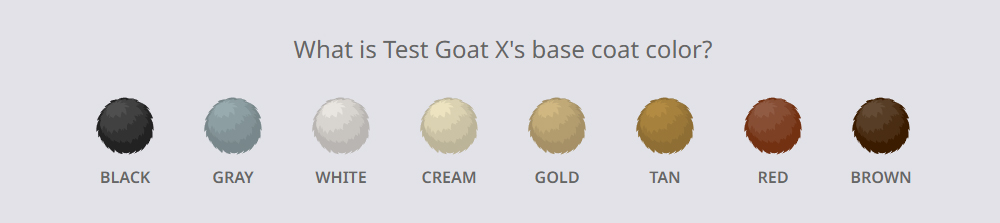 Step 10: Goat's Base Color